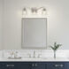 Avenna 3 Light 23.6 inch Polished Nickel Vanity Light Wall Light